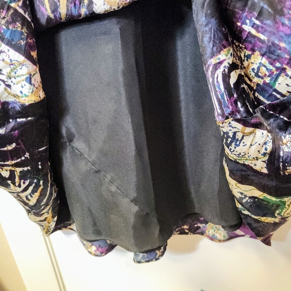 Laundry By Shelli Segal Silk Ruched Strapless Floral Mermaid Maxi Dress Size 0 - Picture 12 of 17